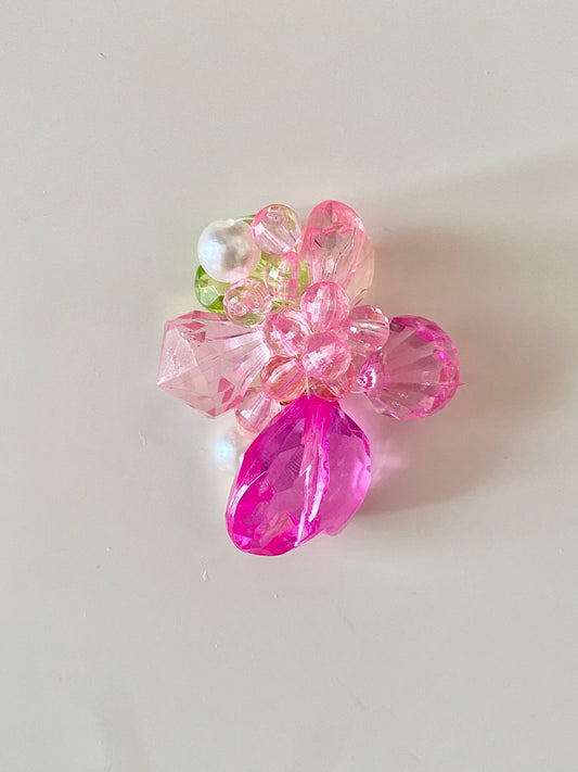 Mixed Beads Clip-on Earring