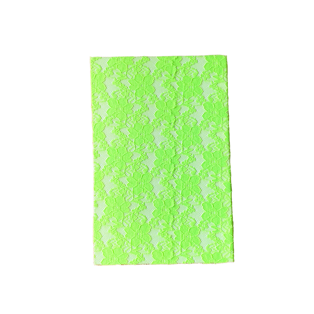 Neon Green Lace Notebook